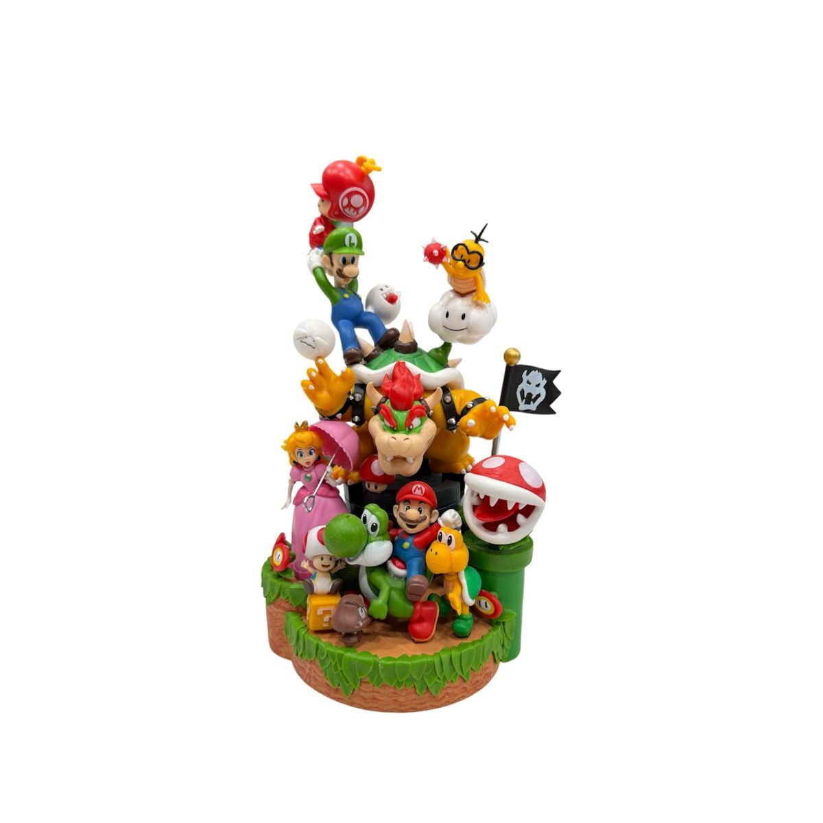 mario castle diorama