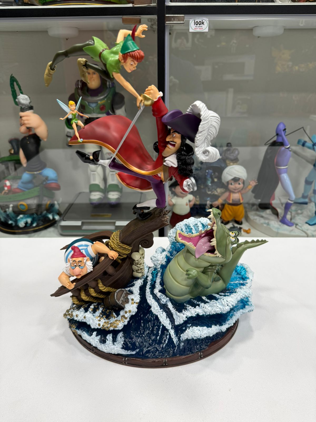 peter pan vs hook deluxe disney 100th peter pan art scale 1/10 iron studios peter pan vs hook deluxe disney 100th peter pan art scale 1/10 iron studios