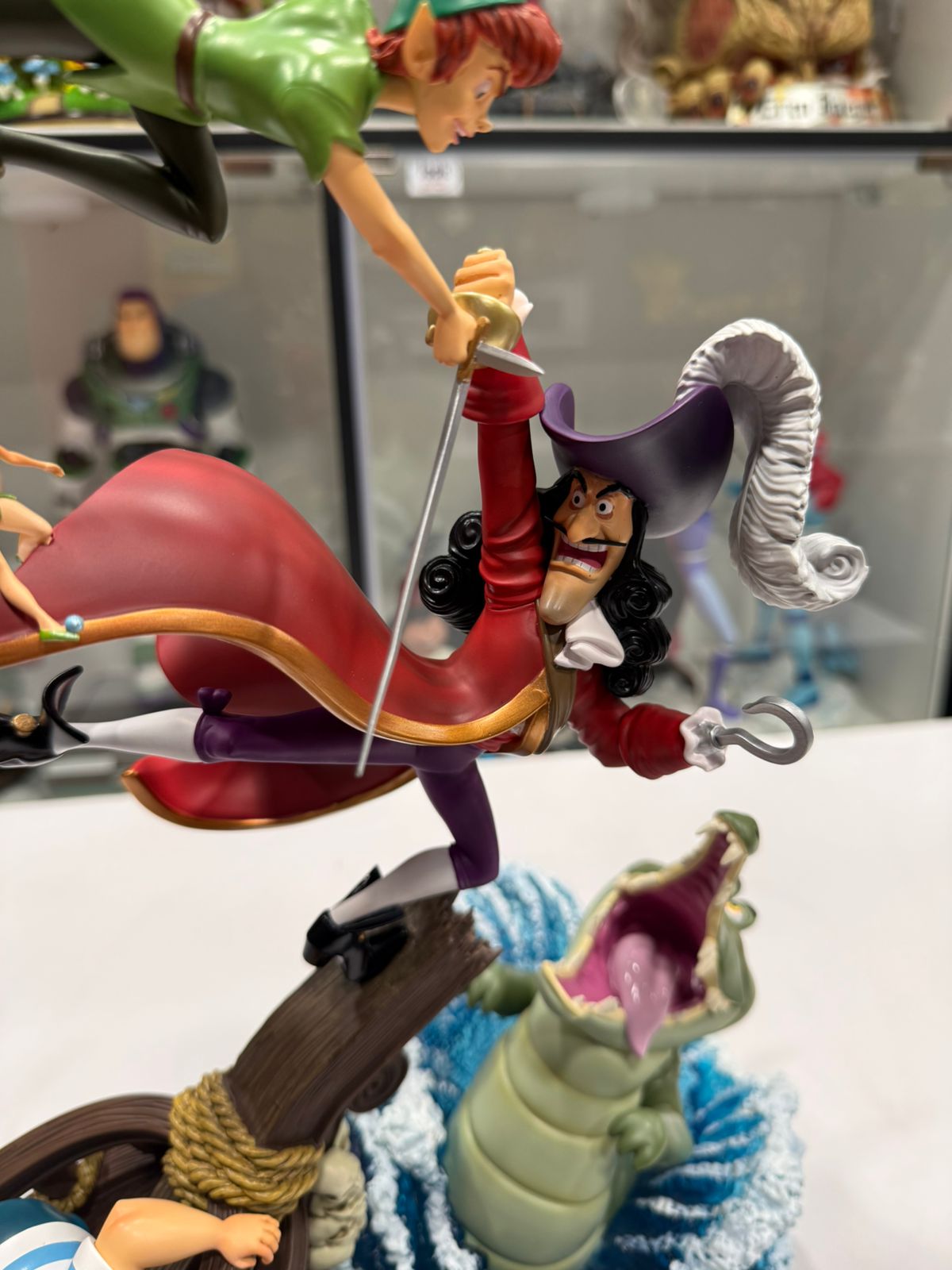 peter pan vs hook deluxe disney 100th peter pan art scale 1/10 iron studios peter pan vs hook deluxe disney 100th peter pan art scale 1/10 iron studios