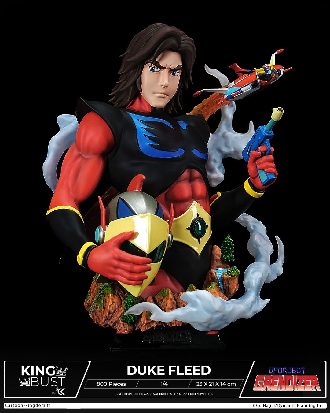 duke fleed, king bust duke fleed, king bust