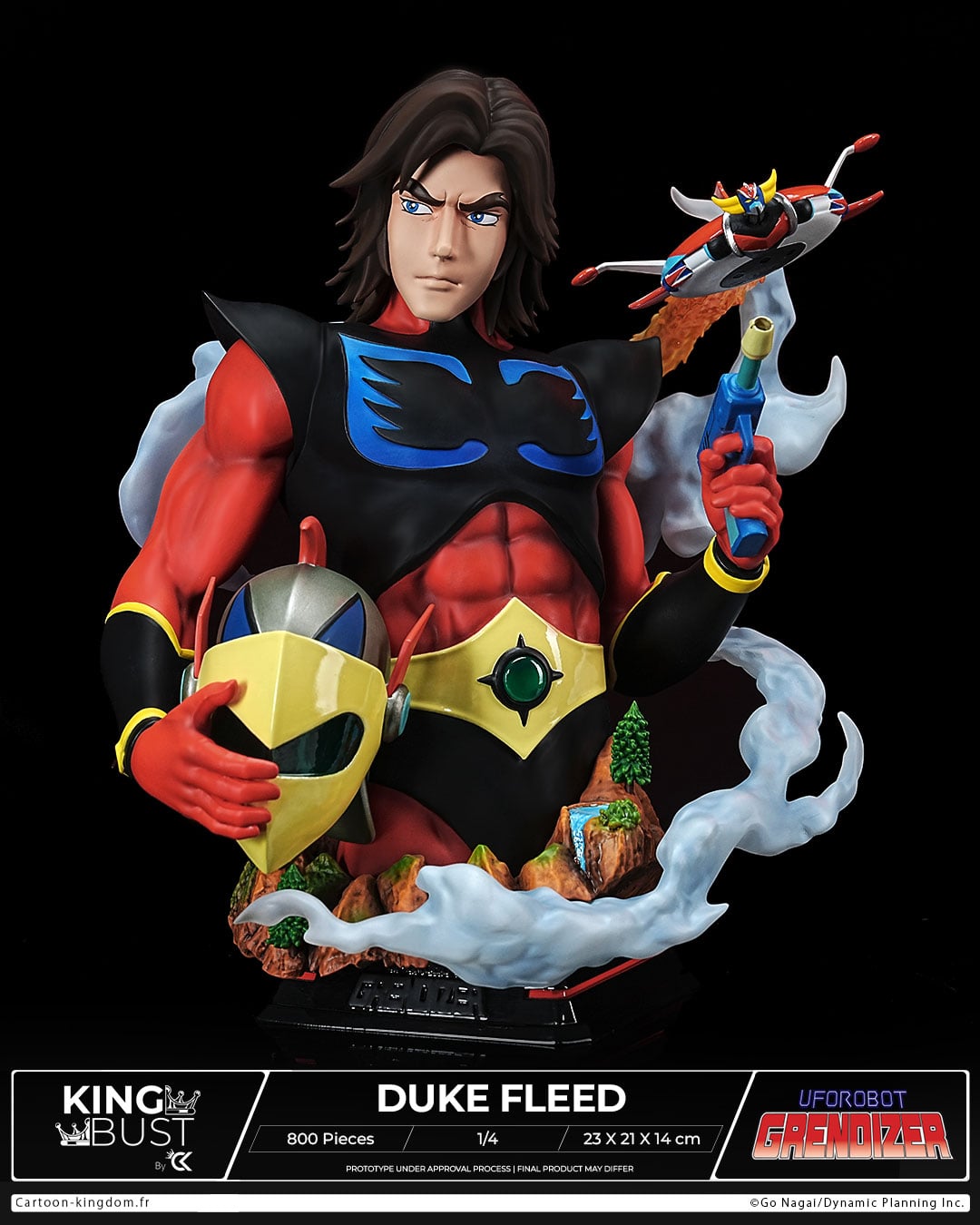 duke fleed, king bust duke fleed, king bust