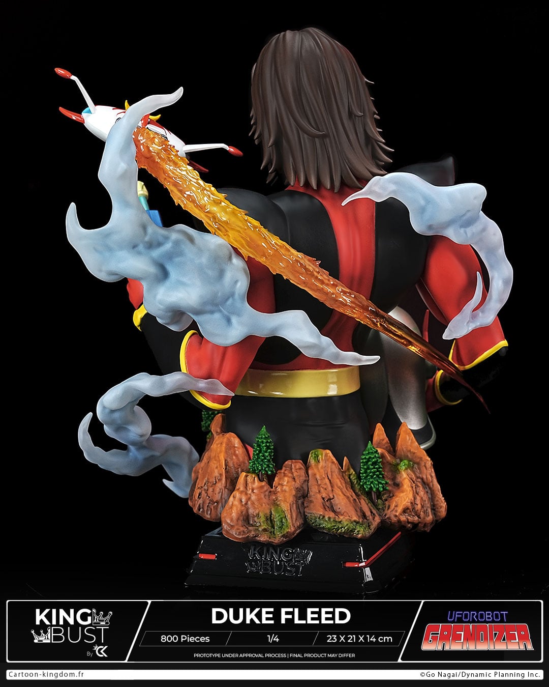 duke fleed, king bust duke fleed, king bust