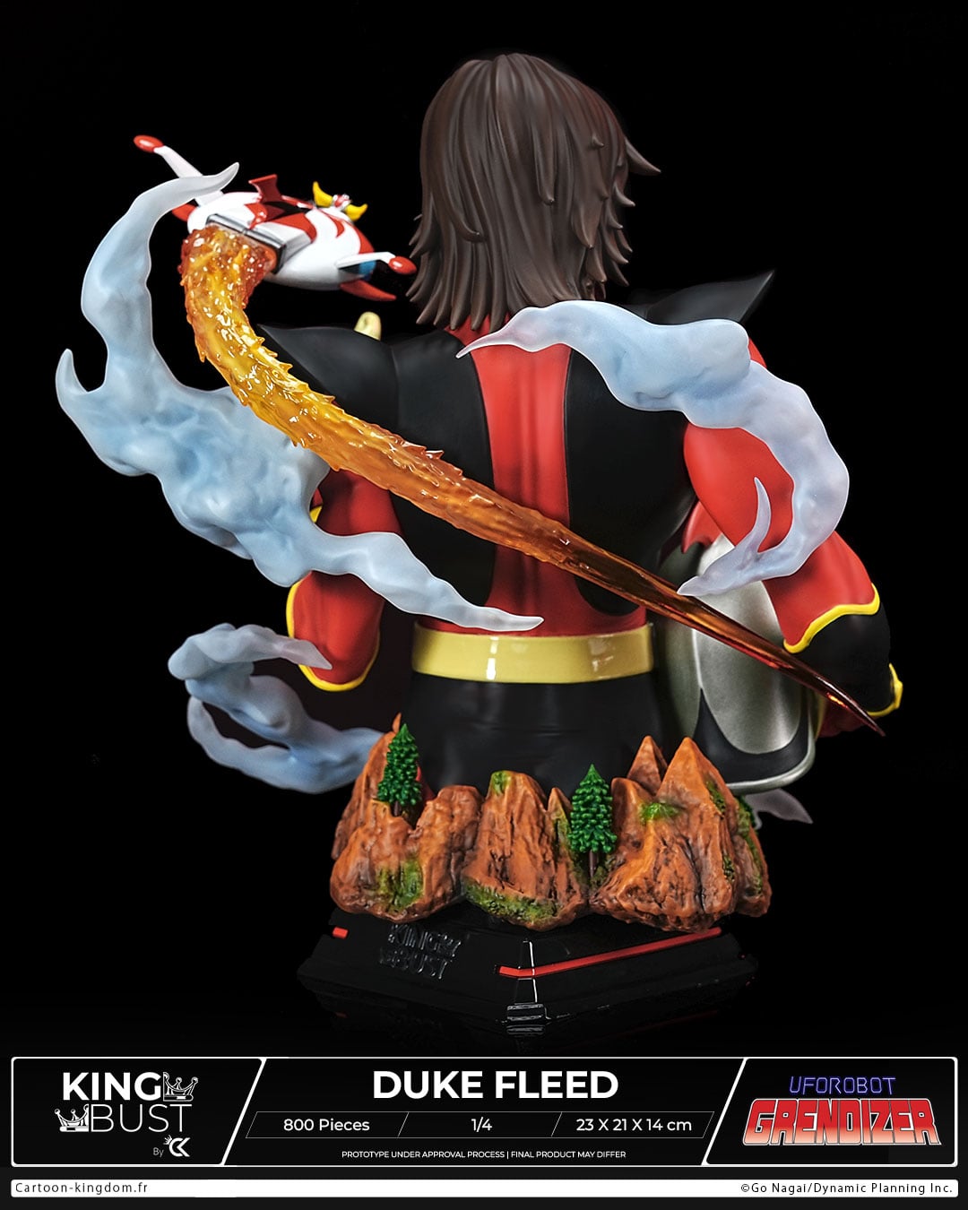 duke fleed, king bust duke fleed, king bust