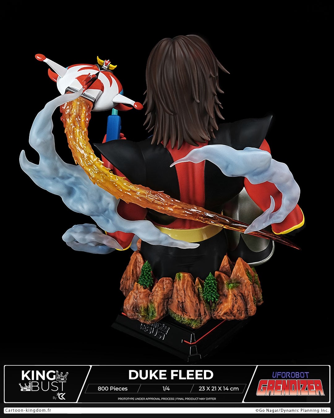 duke fleed, king bust duke fleed, king bust