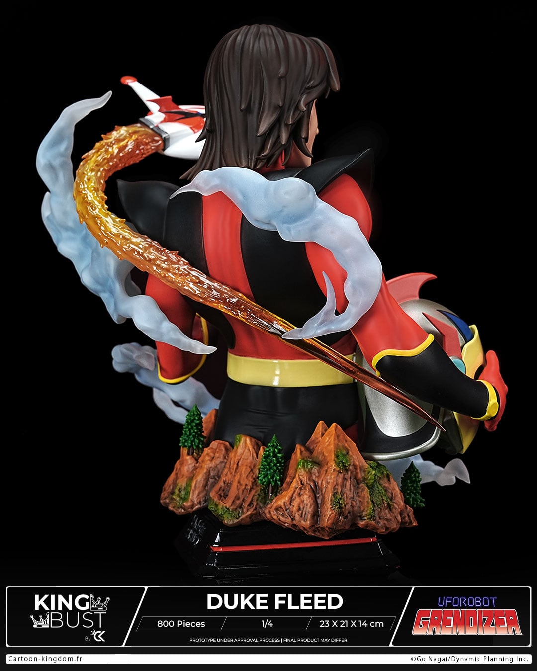 duke fleed, king bust duke fleed, king bust