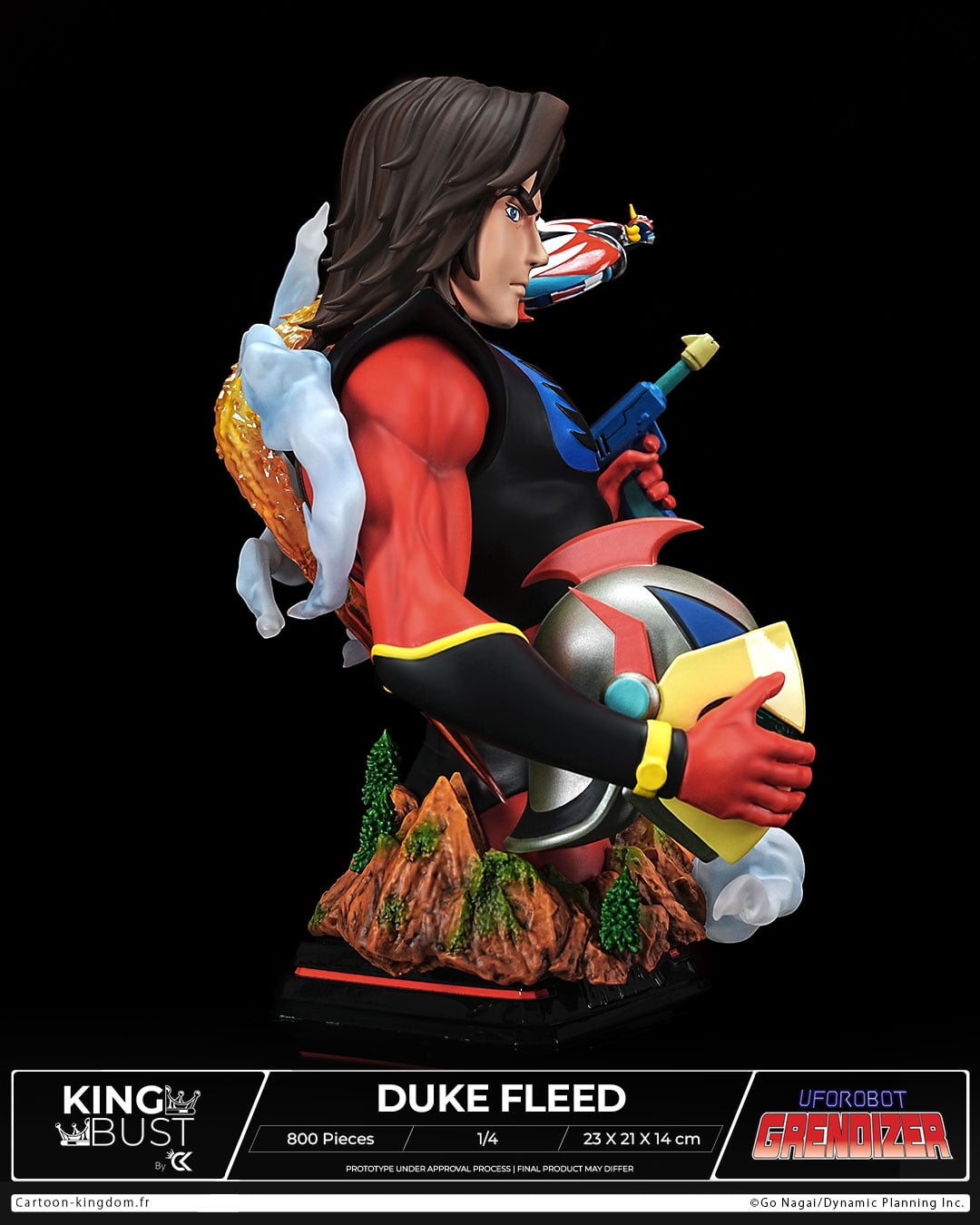 duke fleed, king bust duke fleed, king bust