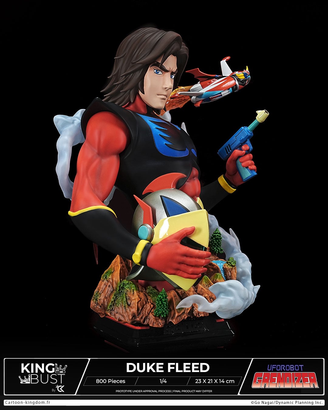 duke fleed, king bust duke fleed, king bust