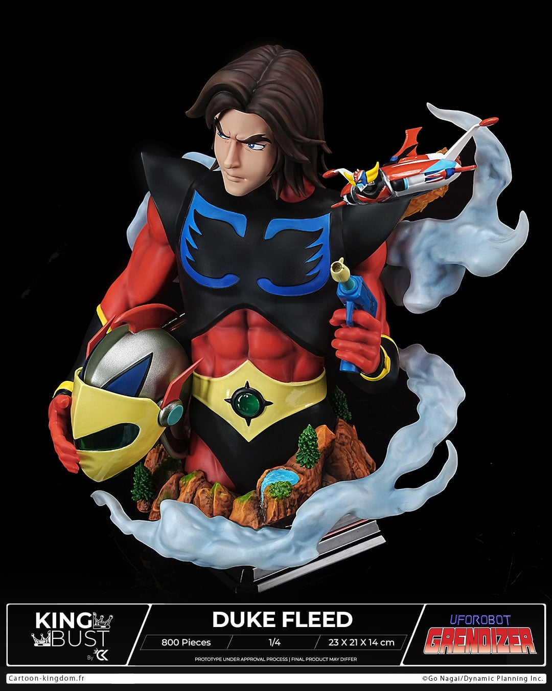 duke fleed, king bust duke fleed, king bust