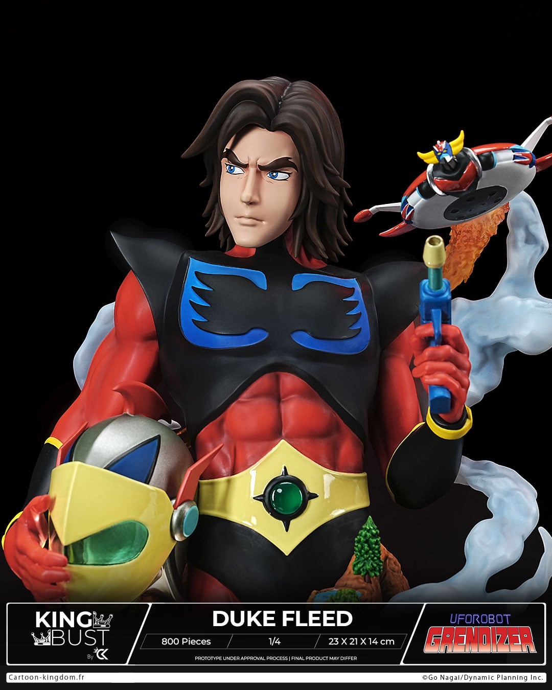 duke fleed, king bust duke fleed, king bust