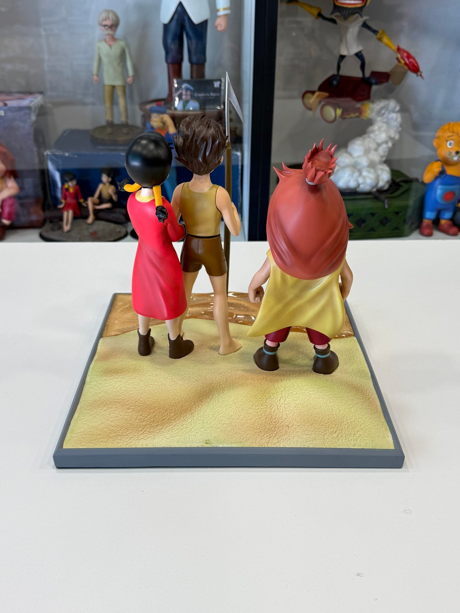 conan,lana and jimsy diorama conan,lana and jimsy diorama