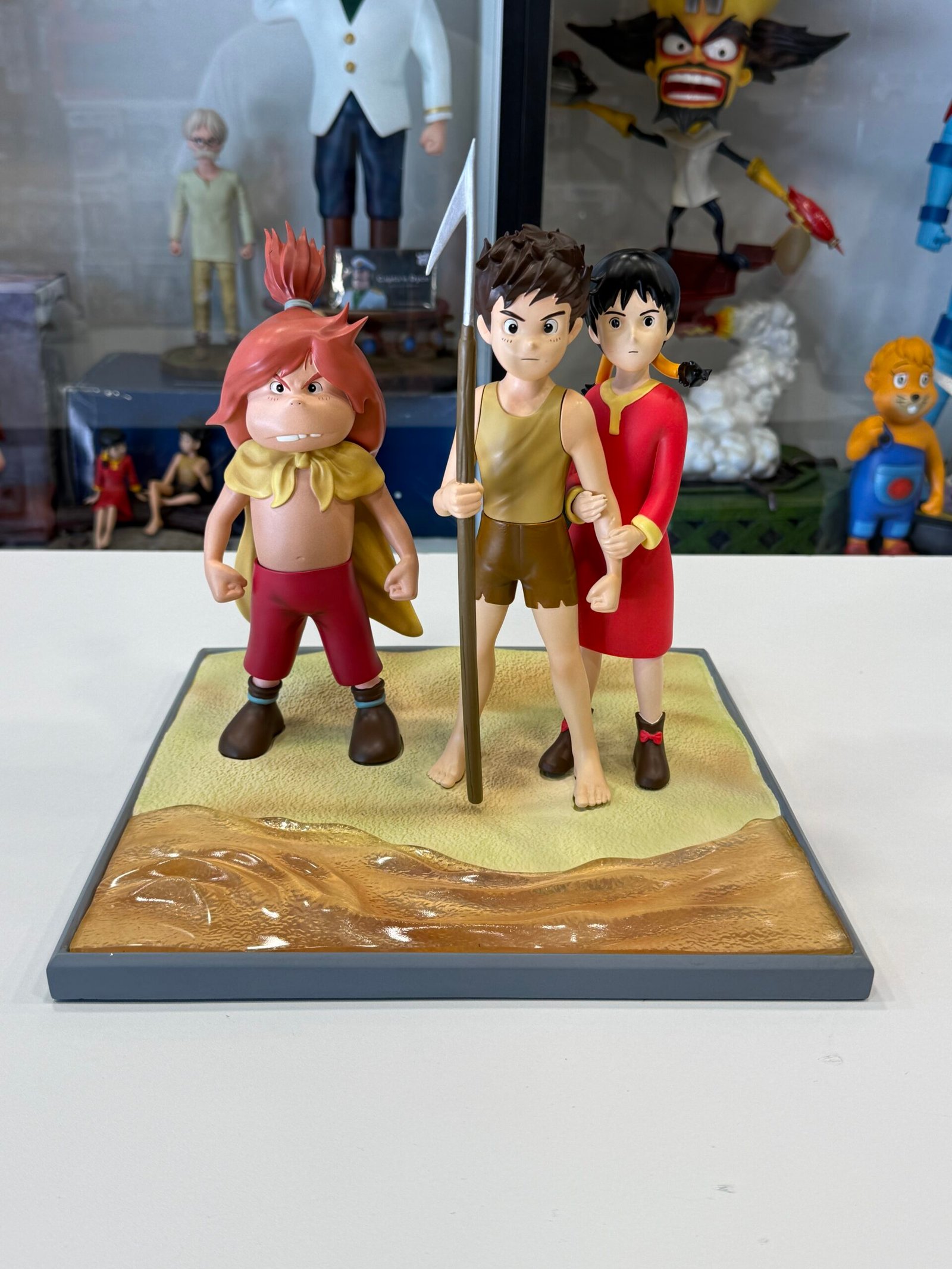 conan,lana and jimsy diorama conan,lana and jimsy diorama
